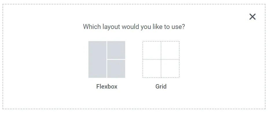 flexboxかgridか