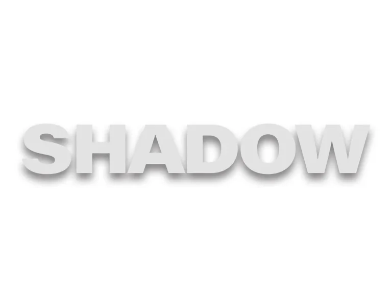 photoshop drop shadow