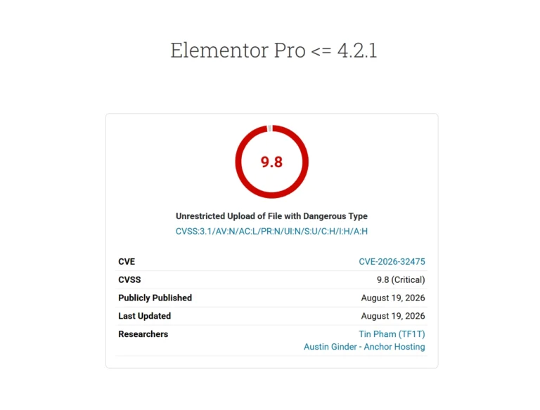 elementor pro upadte