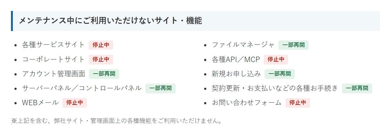 xserver status